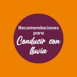recomendaciones para conducir con lluvia de manera segura